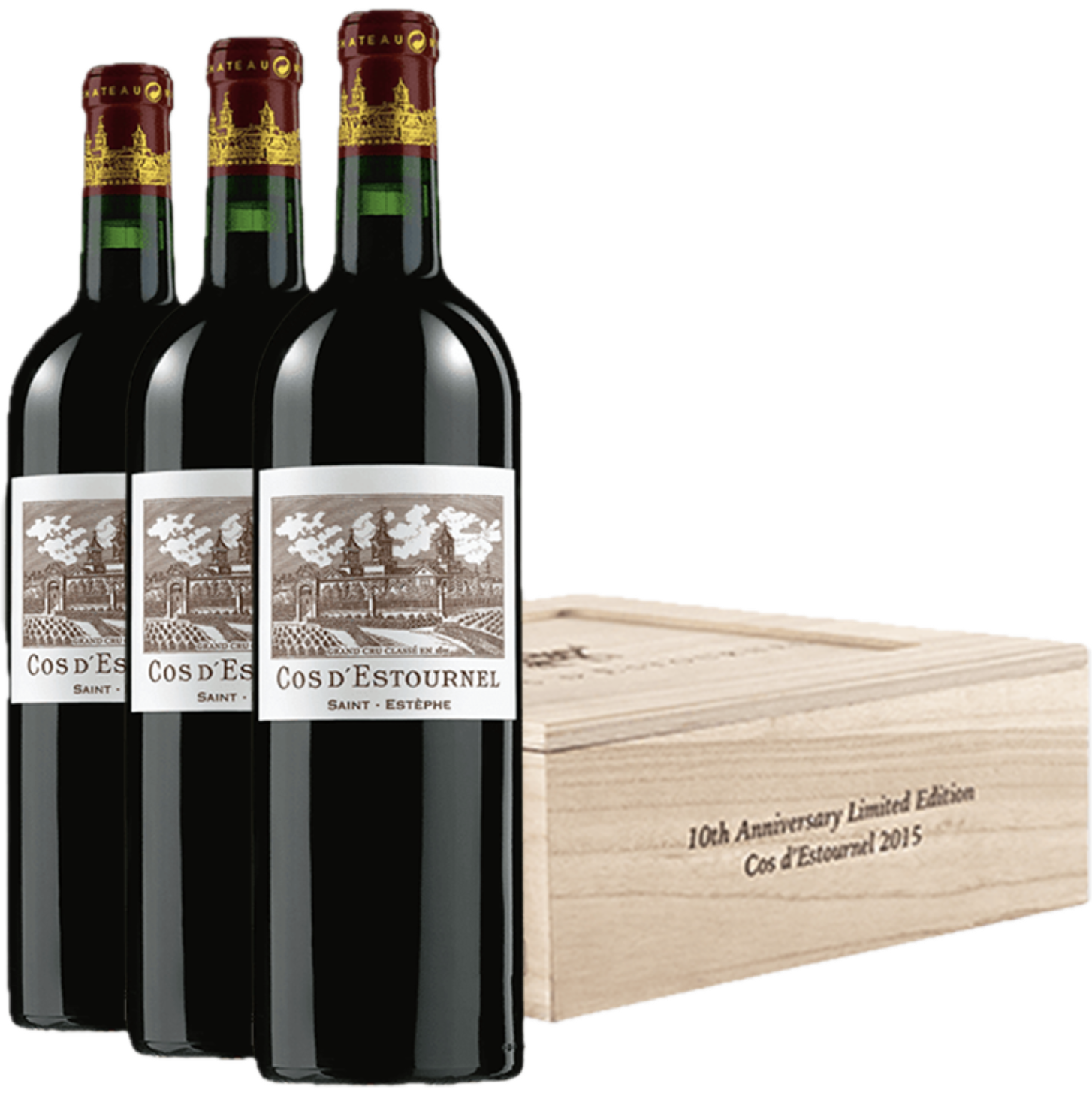Chateau Cos d'Estournel 2015 10thAnniversary OWC 3