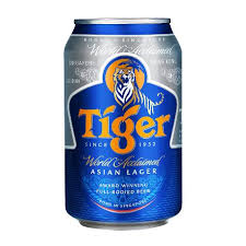 Tiger Beer cans