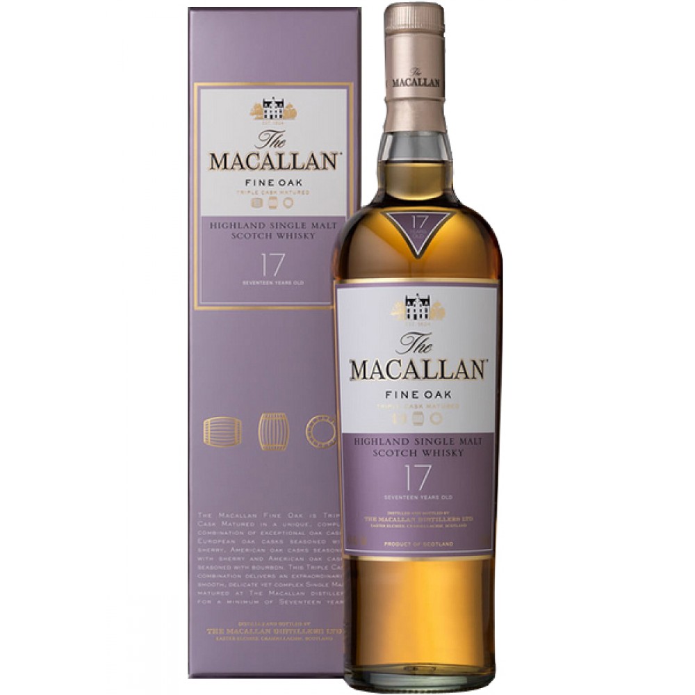 The Macallan 17 years Fine Oak 2017 release